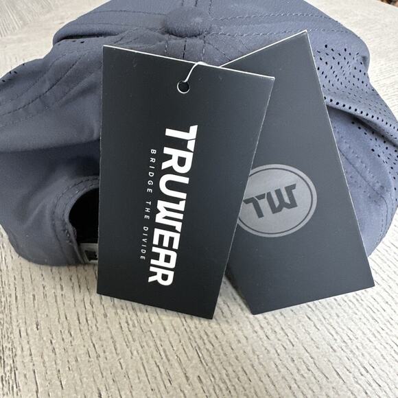 Truwear‎ Birdie 2.0 Charcoal Snapback Hat One Size NWT Golf Cap Adjustable - Picture 6 of 6